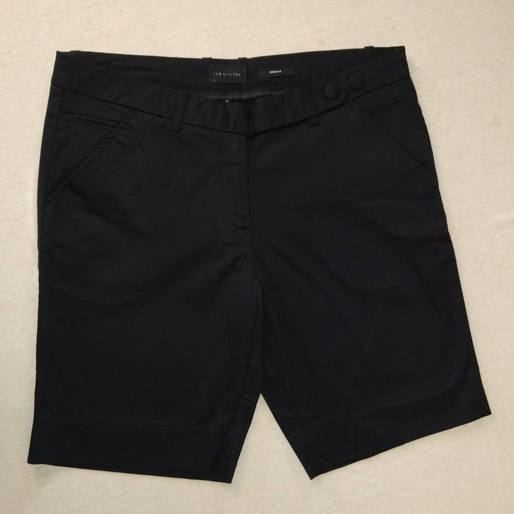 Women's Black Shorts, The Limited, Size 12